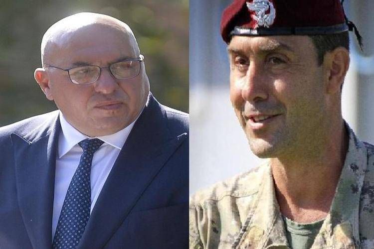 Il ministro Guido Crosetto e il generale Roberto Vannacci