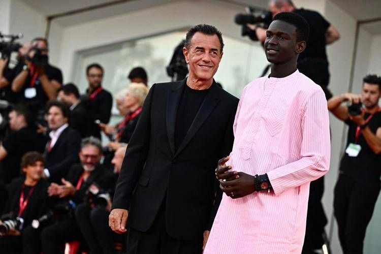 Seydou Sarr e Matteo Garrone - Afp