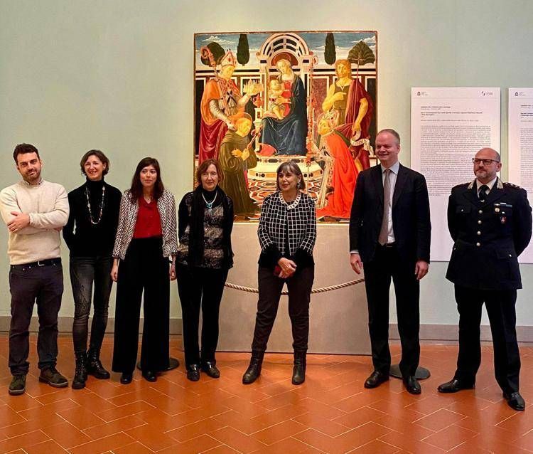 Uffizi: pala Macinghi del Verrocchio torna in una chiesa alle porte di Firenze