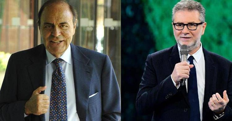 Bruno Vespa e Fabio Fazio - (Fotogramma)