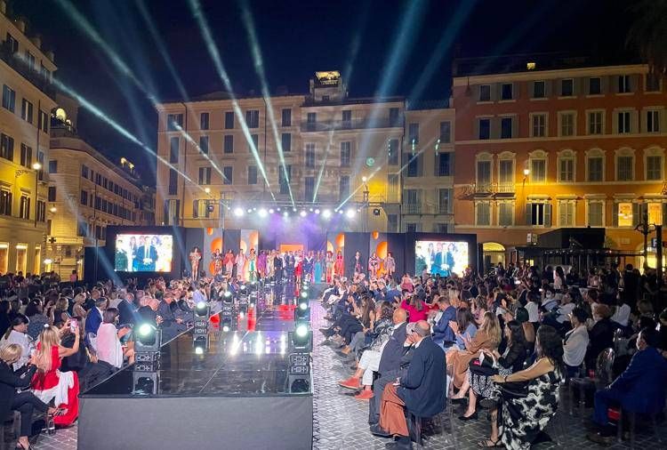 Piazza di Spagna si fa bella per 'Fashion & Talents'