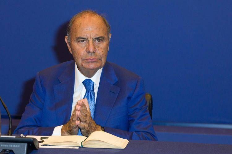 Bruno Vespa, conduttore Porta a Porta - (Fotogramma)