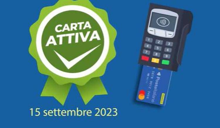 L'avviso per attivare la Carta Dedicata a te