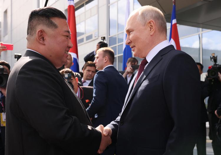 Kim Jong Un e Vladimir Putin