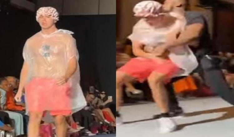 L'intruso alla Fashion Week di New York 