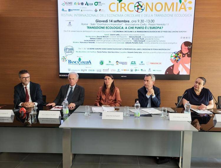 Report Circonomia, Italia perde primato in Europa in economia circolare