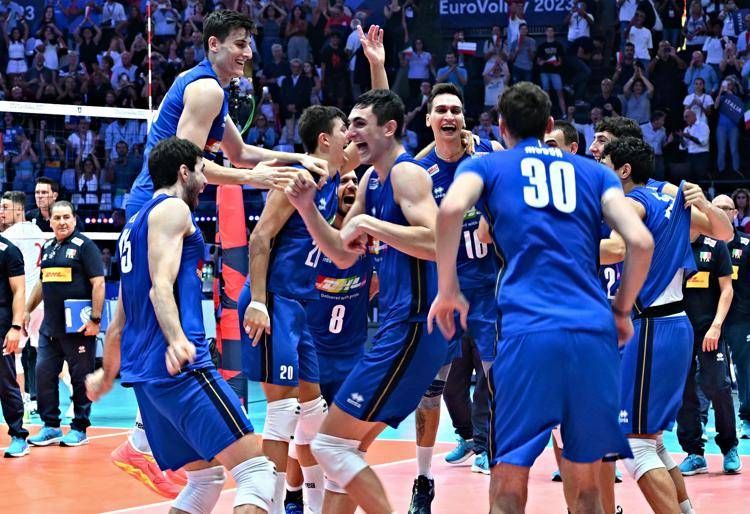 Nazionale italiana pallavolo - (Afp)