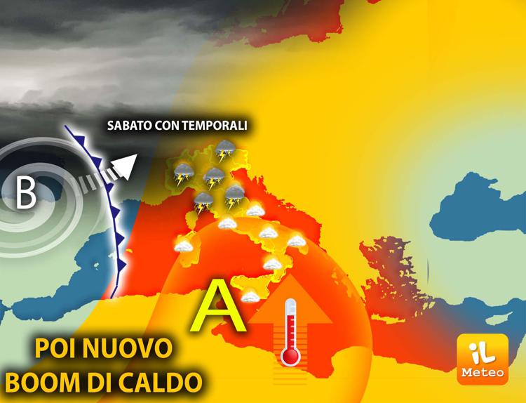 Meteo Italia oggi e domani, torna il caldo africano: previsioni weekend
