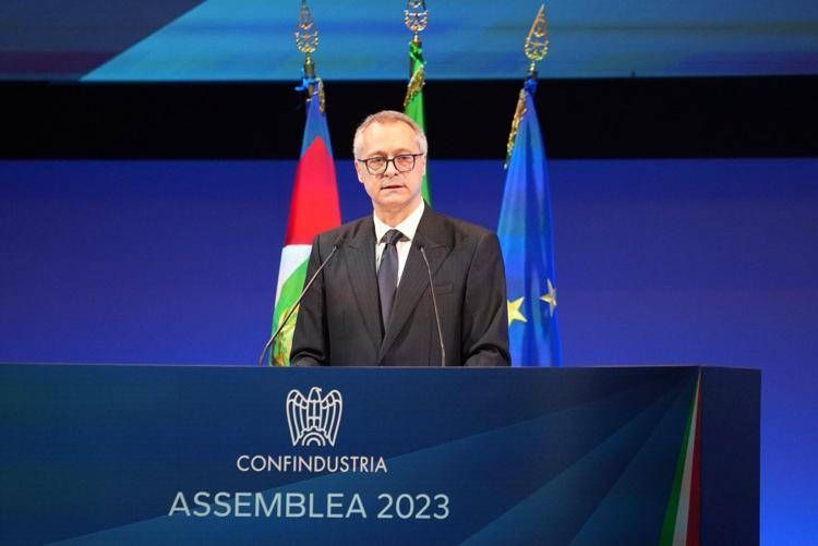 Il presidente di Confindustria Carlo Bonomi