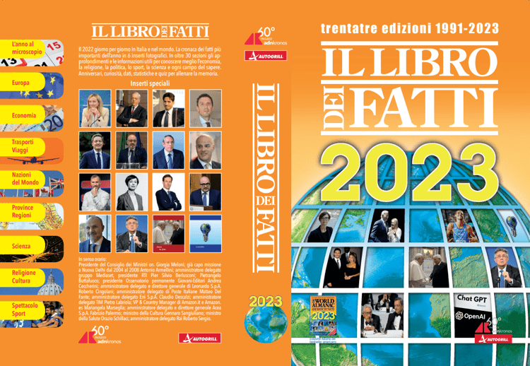 Libro dei Fatti Adnkronos, in arrivo la 33ma edizione