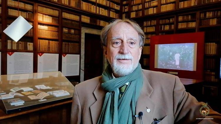 Il presidente dell'Accademia dei Lincei Roberto Antonelli