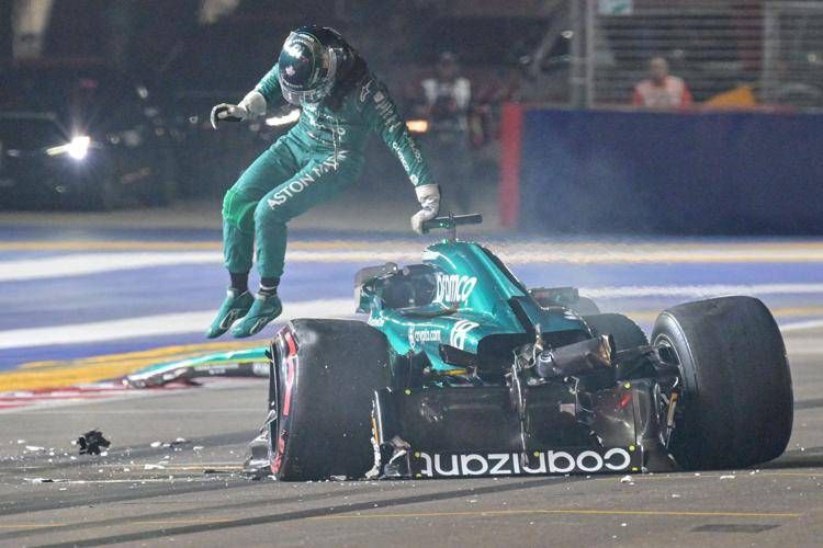 Incidente Lance Stroll - (Afp)