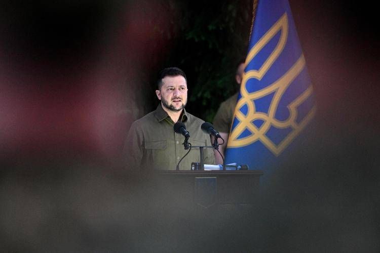 Volodymyr Zelensky - (Afp)