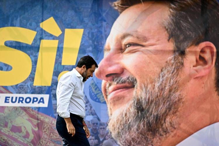 Matteo Salvini - (Afp)