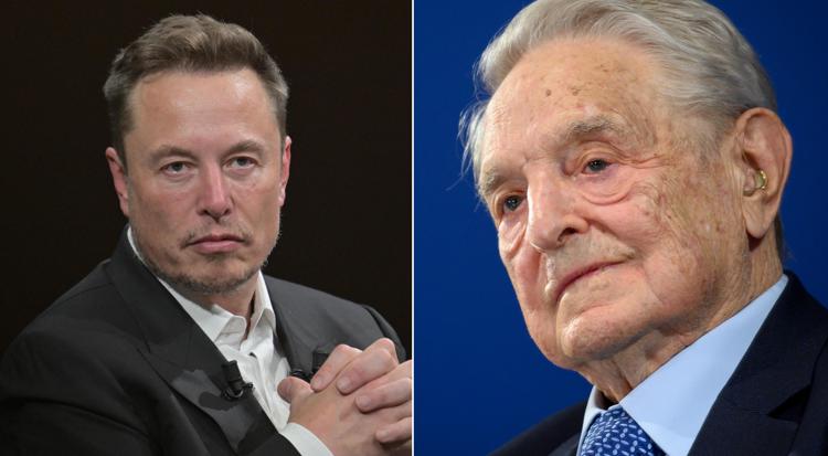 Elon Musk e George Soros
