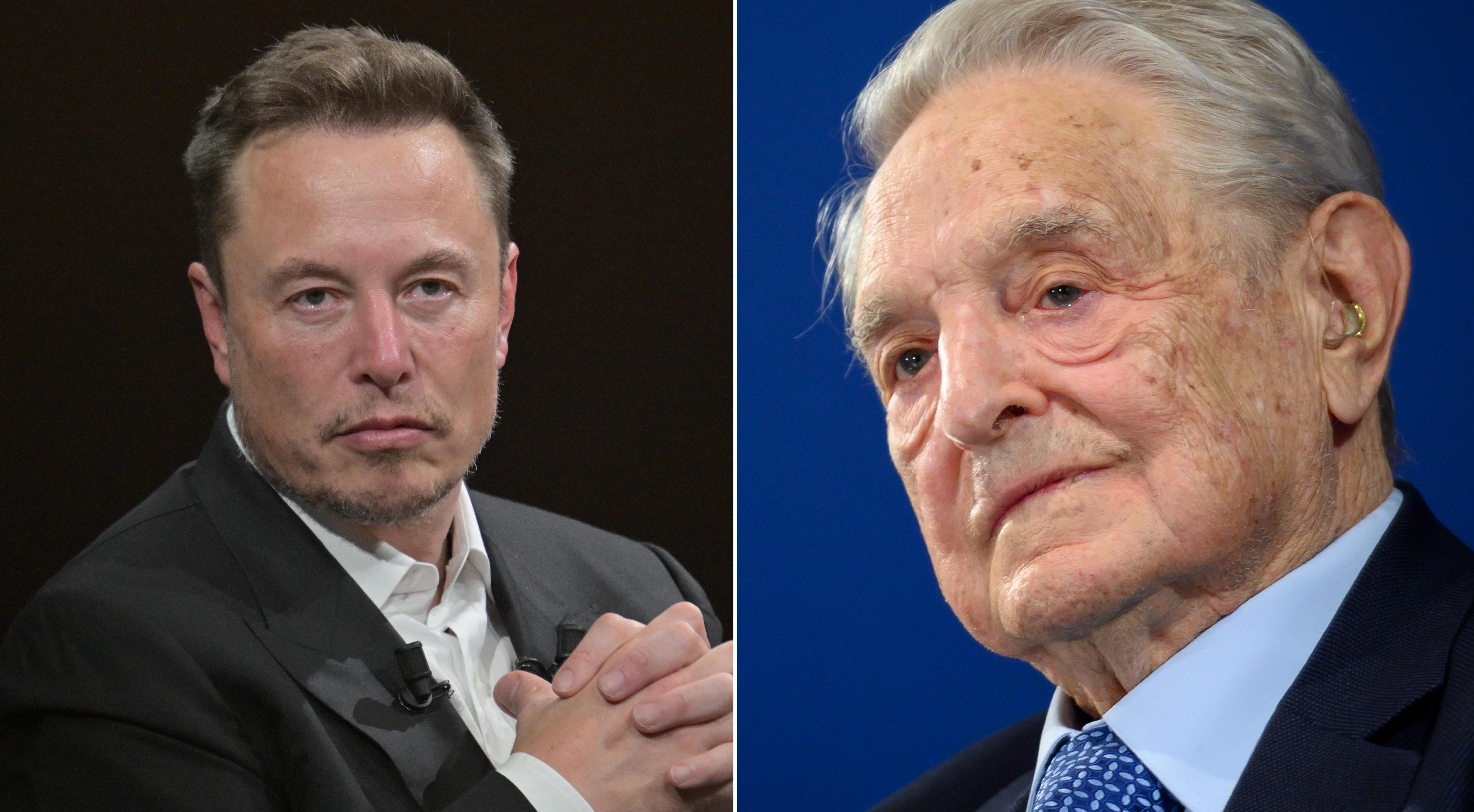 Lampedusa migrants, Elon Musk attacks George Soros