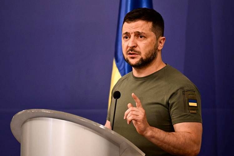 Volodymyr Zelensky (Afp)