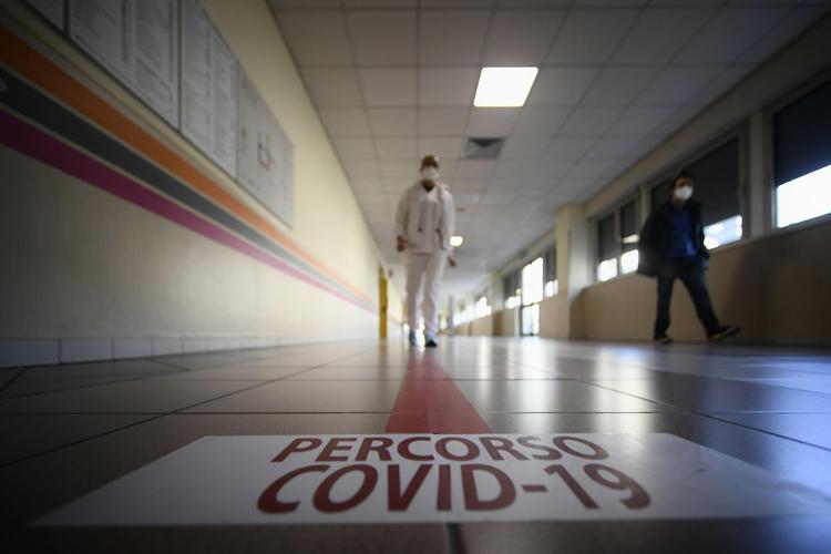Area Covid in ospedale - Afp