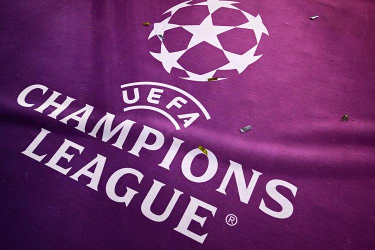 Il logo della Champions League - (Afp)
