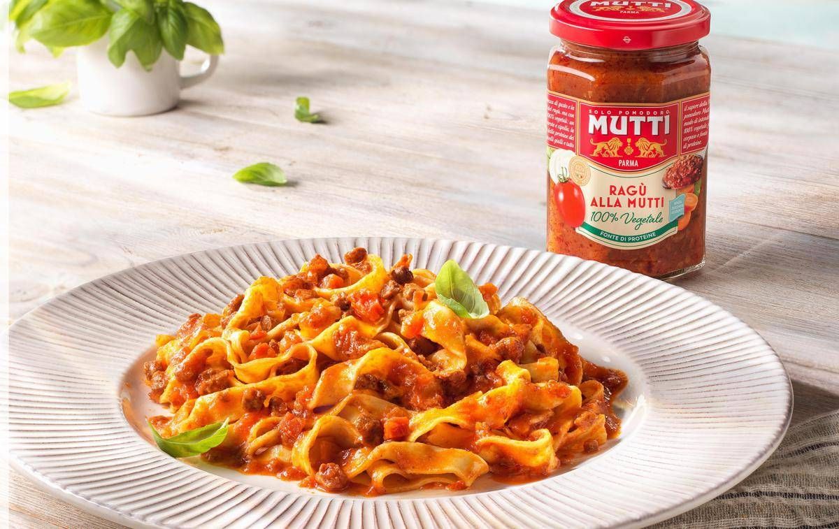 Il ragù vegetale di Mutti sfida quello di carne
