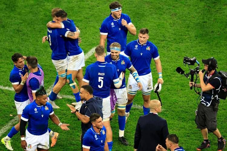 L'Italia del rugby - Afp