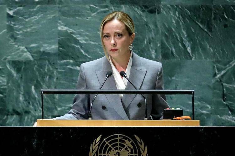 Giorgia Meloni - Afp