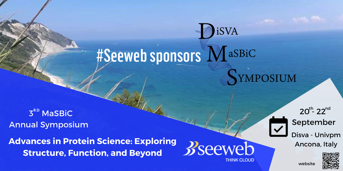 <div>Seeweb sostiene l'Innovazione Scientifica al MaSBic Symposium di Ancona, con al centro le Ultime Scoperte nel Mondo della Proteina</div>