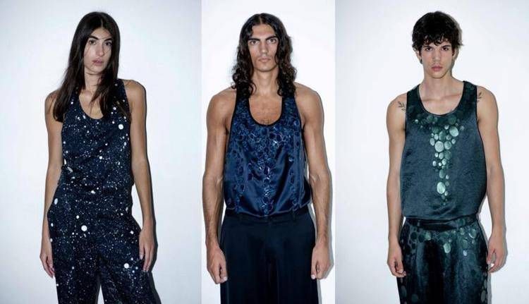 Tre look della collezione Yezael presentata a Lineapelle 