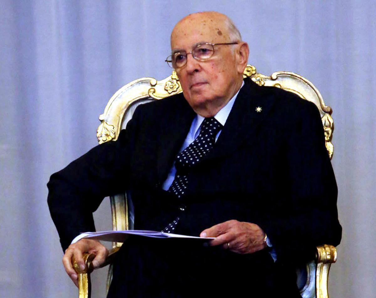 Camera ardente per il Presidente Emerito Giorgio Napolitano al Senato