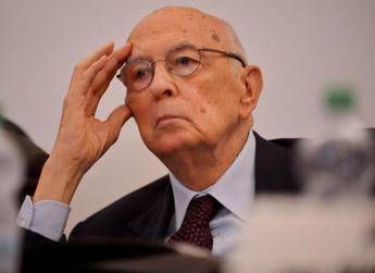 Giorgio Napolitano, today the funeral chamber in the Senate