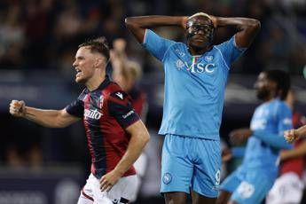 Bologna-Napoli 0-0, Osimhen misses a penalty