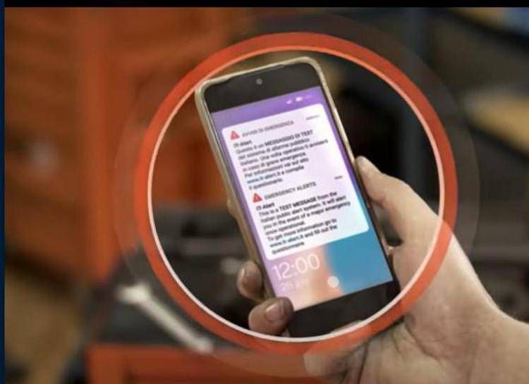 Il messaggio IT-alert