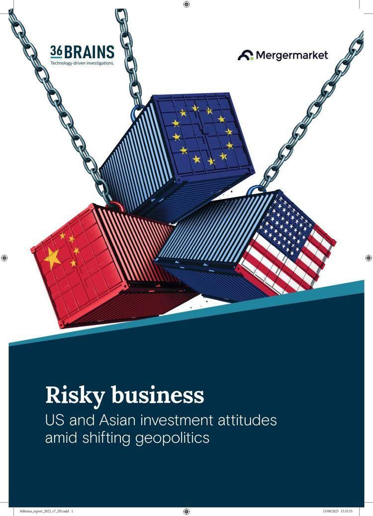 M&A, l’instabilità geopolitica rende l’Europa meta sicura e attrattiva:il rapporto di 36Brains e Mergermarket