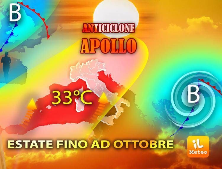 La mappa meteo