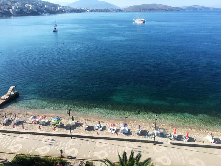 Saranda, southern Albania,  is a popular holiday resort and port with ferries linking the country to the nearby Greek island of Corfu.Photo: Mary Winston Nicklin/Washington ppost