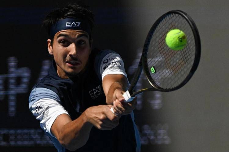 Lorenzo Sonego agli Atp di Pechino 2023 - Afp