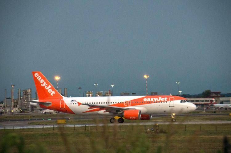 Un aereo EasyJet (Fotogramma)