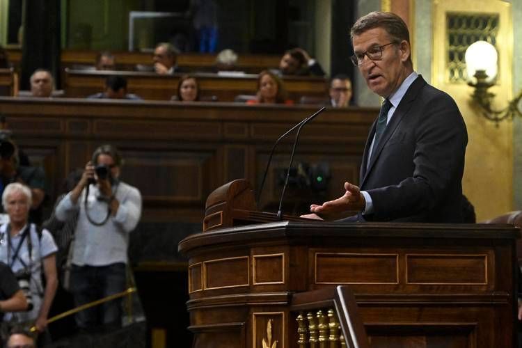 Alberto Nunez Feijoo (Afp)