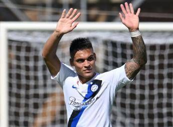 Salernitana-Inter 0-4, super Lautaro drops the poker