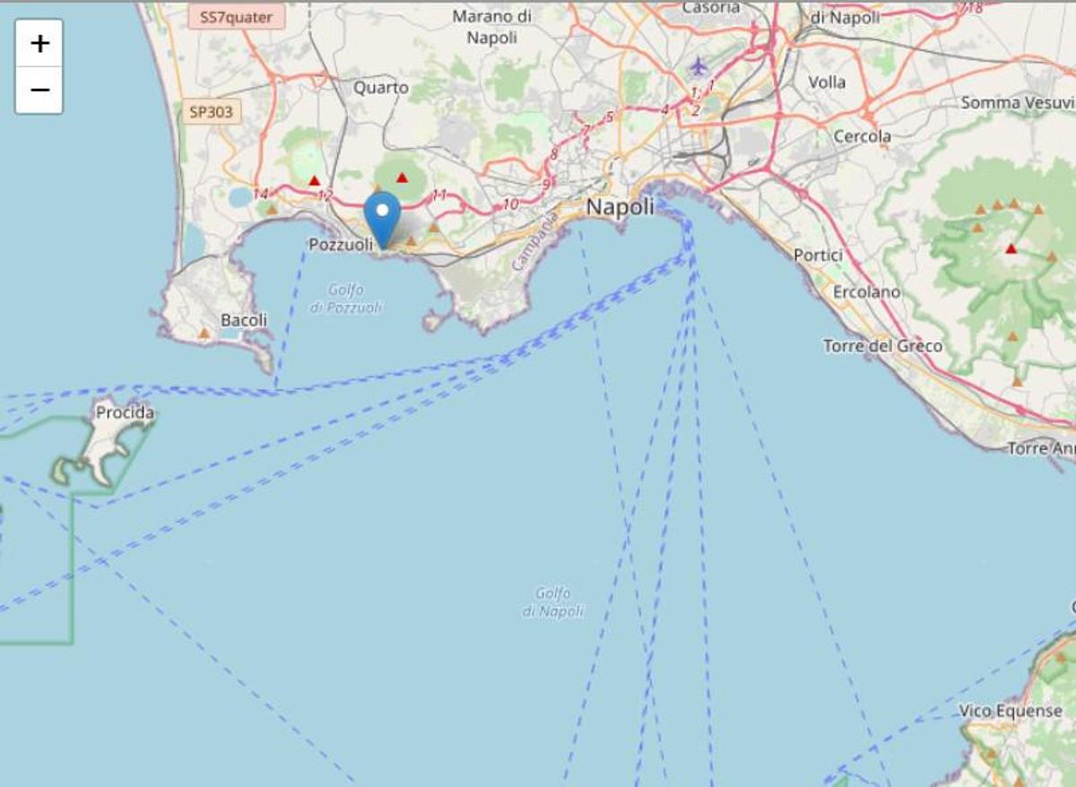 Terremoto a Napoli oggi, ancora una scossa ai Campi Flegrei