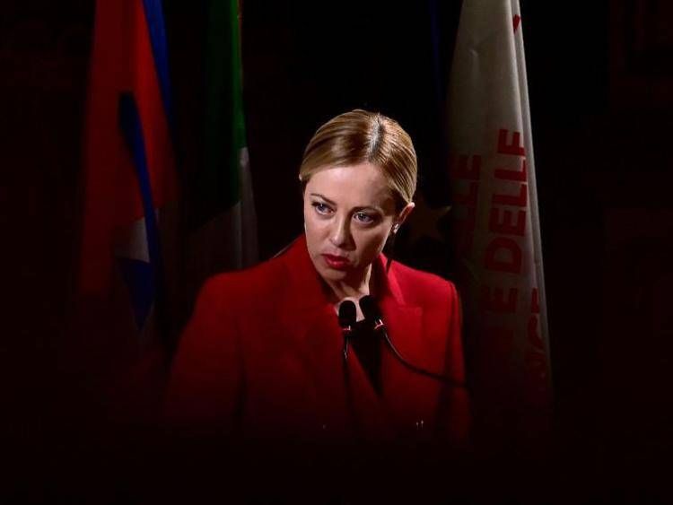 Giorgia Meloni - Afp