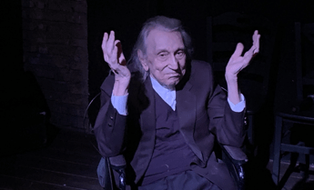 Herlitzka: "A 86 anni, il pubblico mi fa sempre commuovere"