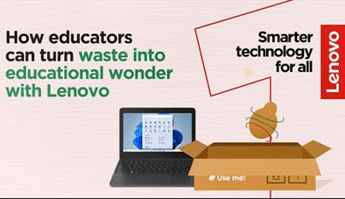 With the Lenovo project, PC boxes promote STEM activities