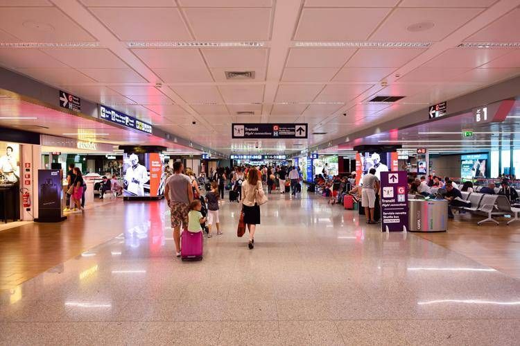 L’aeroporto Leonardo da Vinci di Fiumicino  - (Foto 123RF)