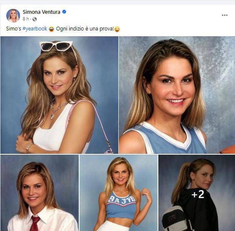 Simona Ventura - (Da Facebook)