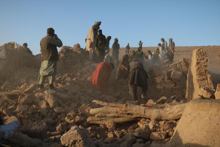 Terremoto in Afghanistan - (Afp)