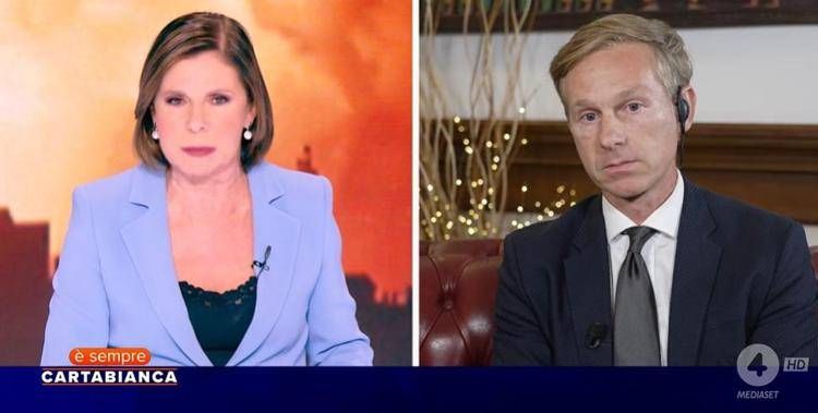 Bianca Berlinguer e Alessandro Orsini