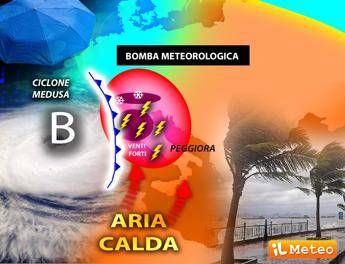 Weather splits Italy in two, forecasts for today and tomorrow include storms and heat