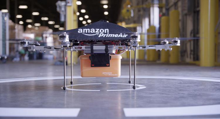 Prototipo di drone Amazon (Fotogramma/Ipa) 