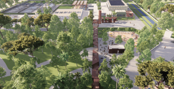 The project for the Delphinia Sports Center in Caivano, sport to restart
